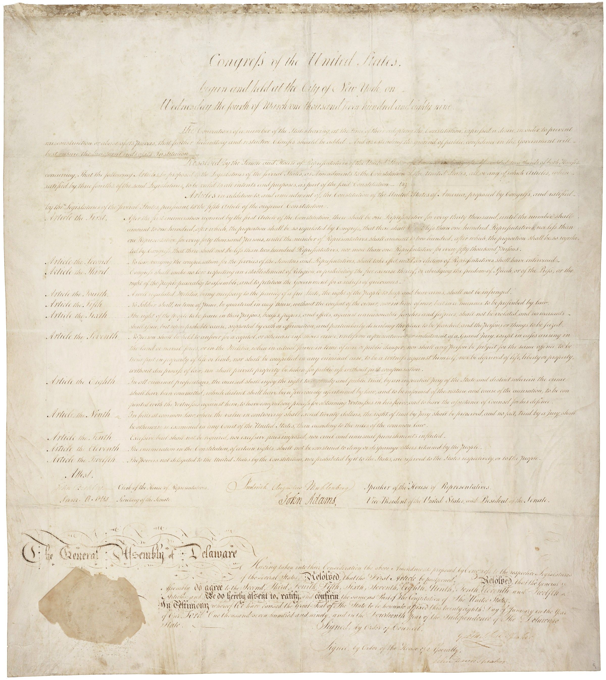 the-bill-of-rights-14-originals-pieces-of-history