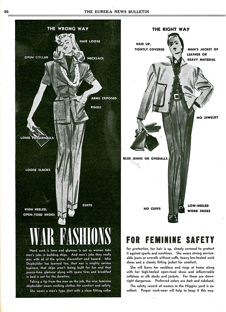 Shorter Skirts and Shoulder Pads: How World War II Changed Women’s Fashion – Pieces of History