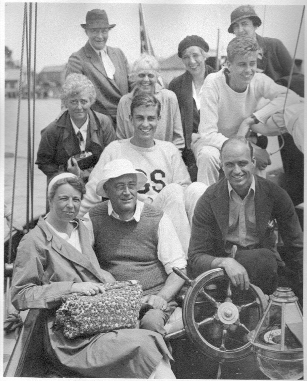 FDR_Sailing Campobello 1934 Pieces of History