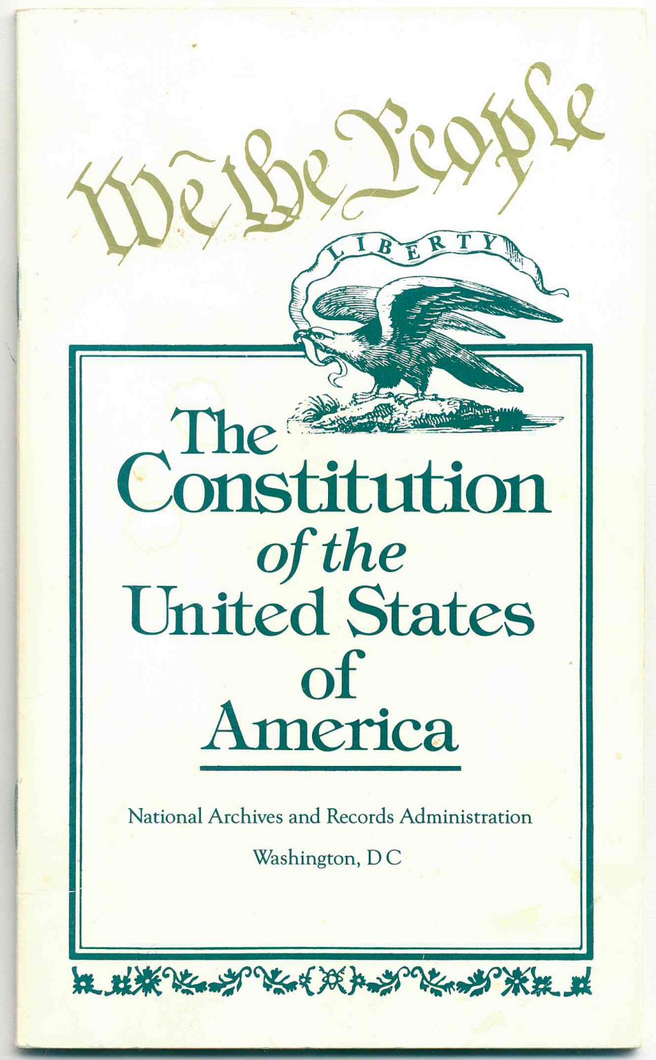 The “Pocket Constitution” makes a comeback Pieces of History