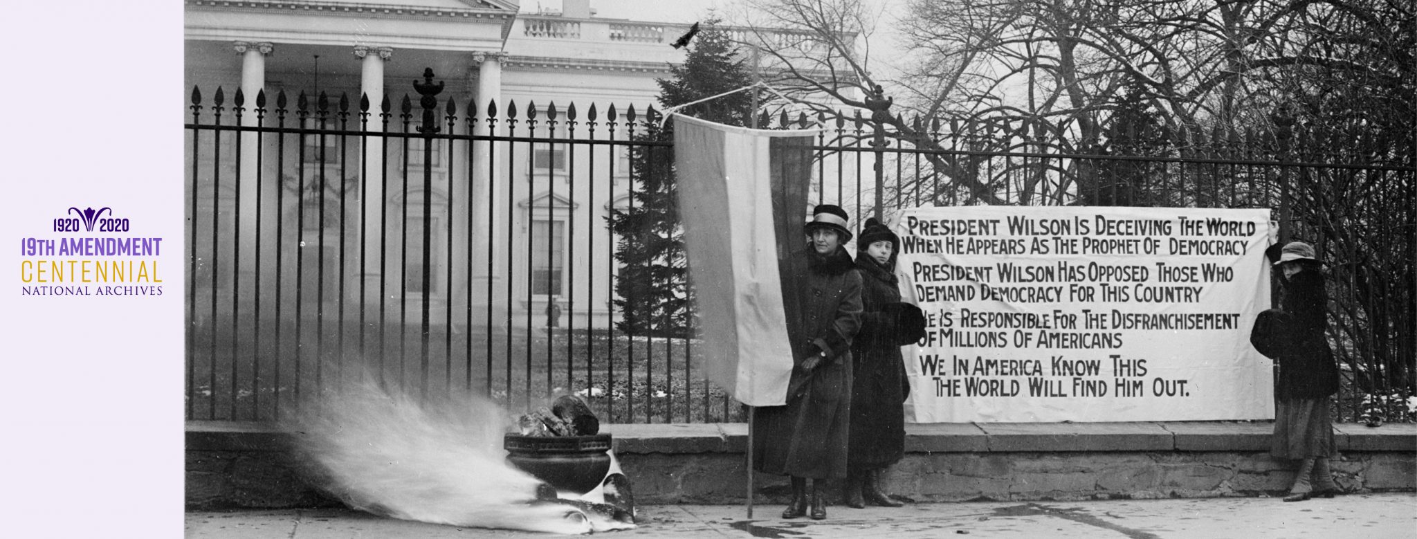 19th Amendment At 100: Women Are First To Protest White House – Pieces ...