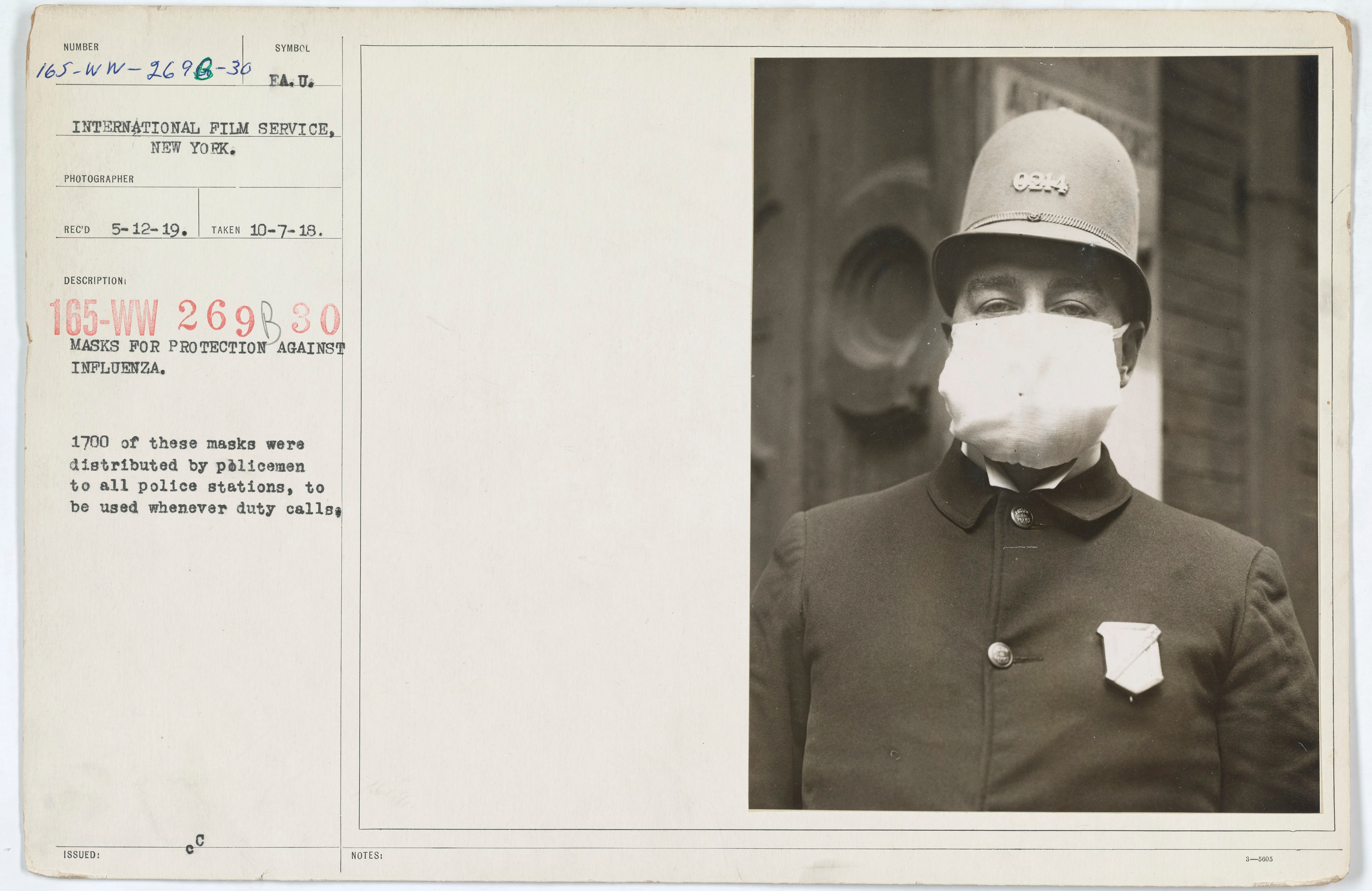 Wear A Mask And Save Your Life: The 1918 Flu Pandemic – Pieces Of History